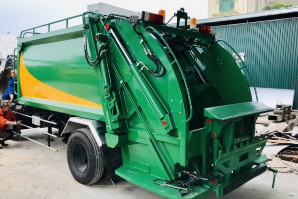 HINO DUTRO cuốn ép rác