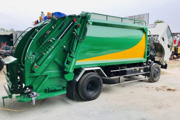 HINO DUTRO cuốn ép rác