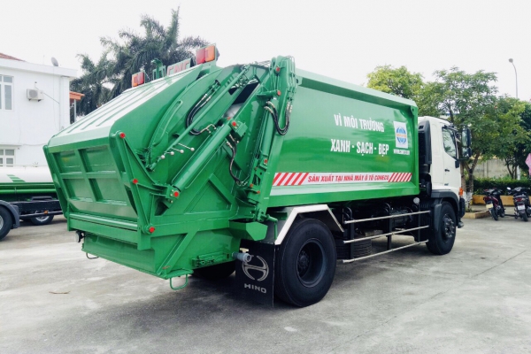 HINO FG Cuốn ép rác