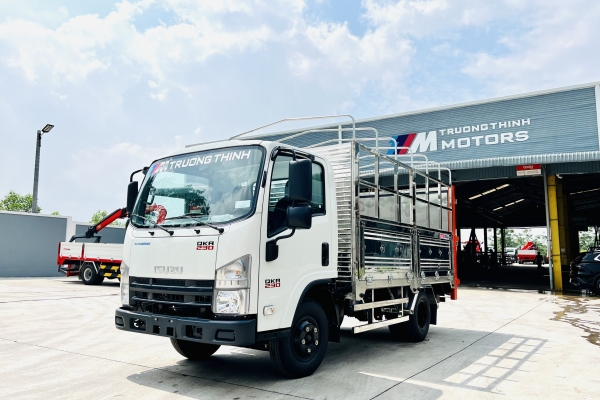 ISUZU QKR77FE4 Mui bạt bửng nâng Inox full