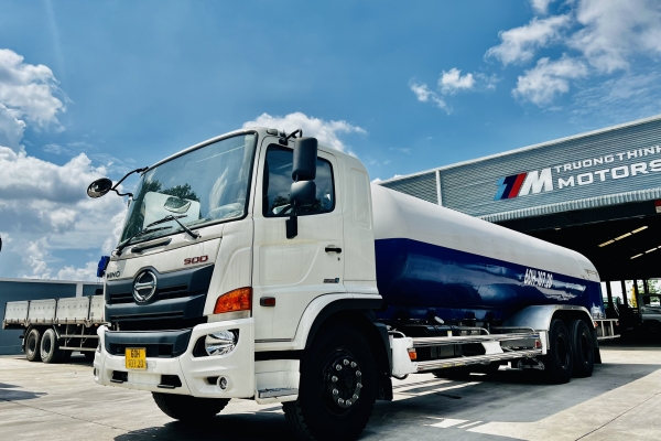 HINO 3 chân bồn chở oxy lỏng